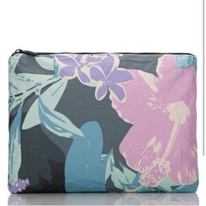 ALOHA Collection Pau Hana Floral Swim Mid Pouch